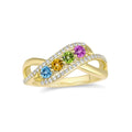 Birthstone Family & Mother's Ring (2-4 Stones)
