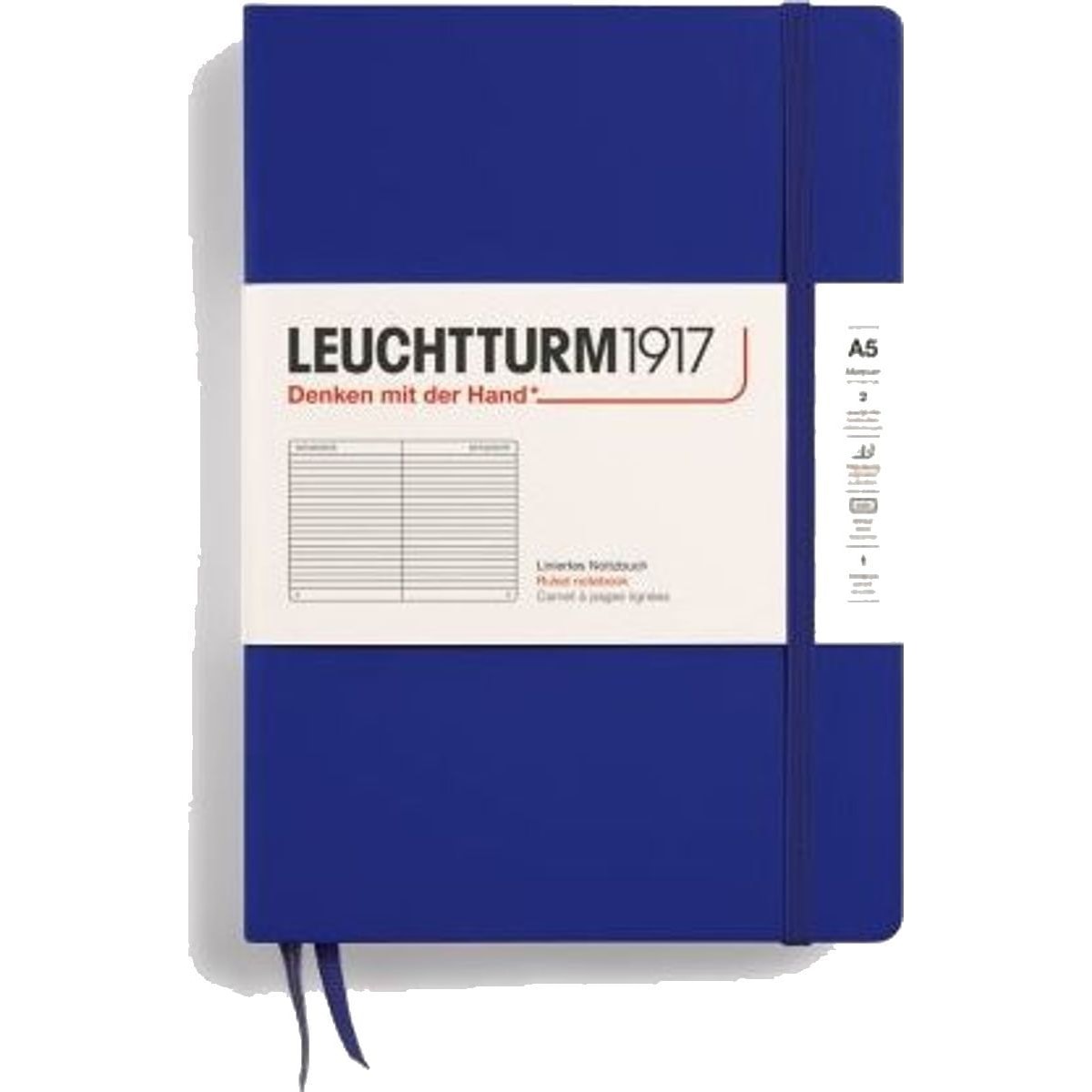 Hardcover Ruled Notebook
