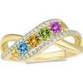 Birthstone Family & Mother's Ring (2-4 Stones)